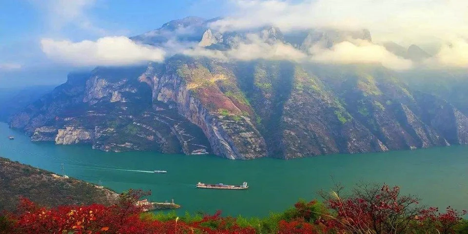 赞美三峡风光的诗句
